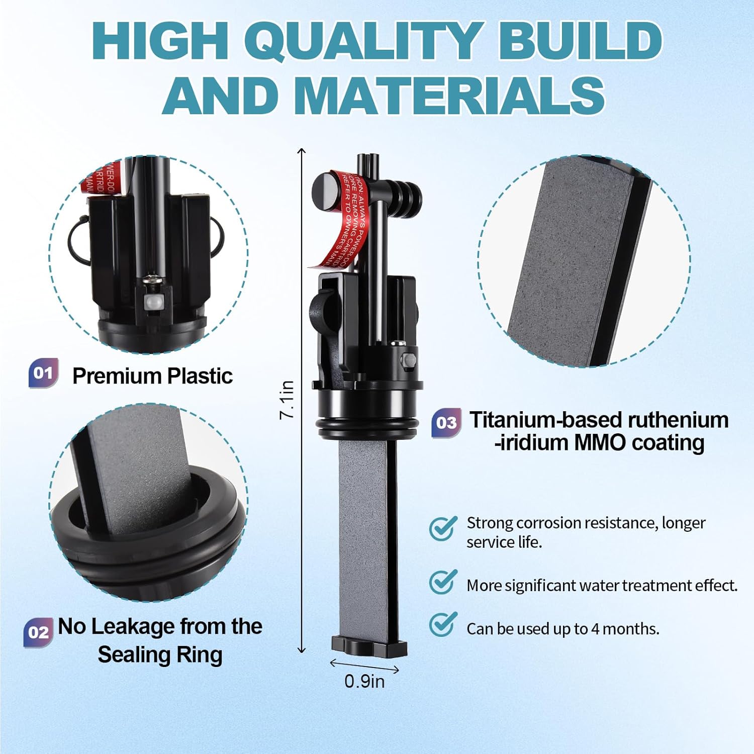 Replacement Salt Cartridge System Compatible with HotSpring & Caldera Spas, Pool & Spa Filter Cartridge Replacement
