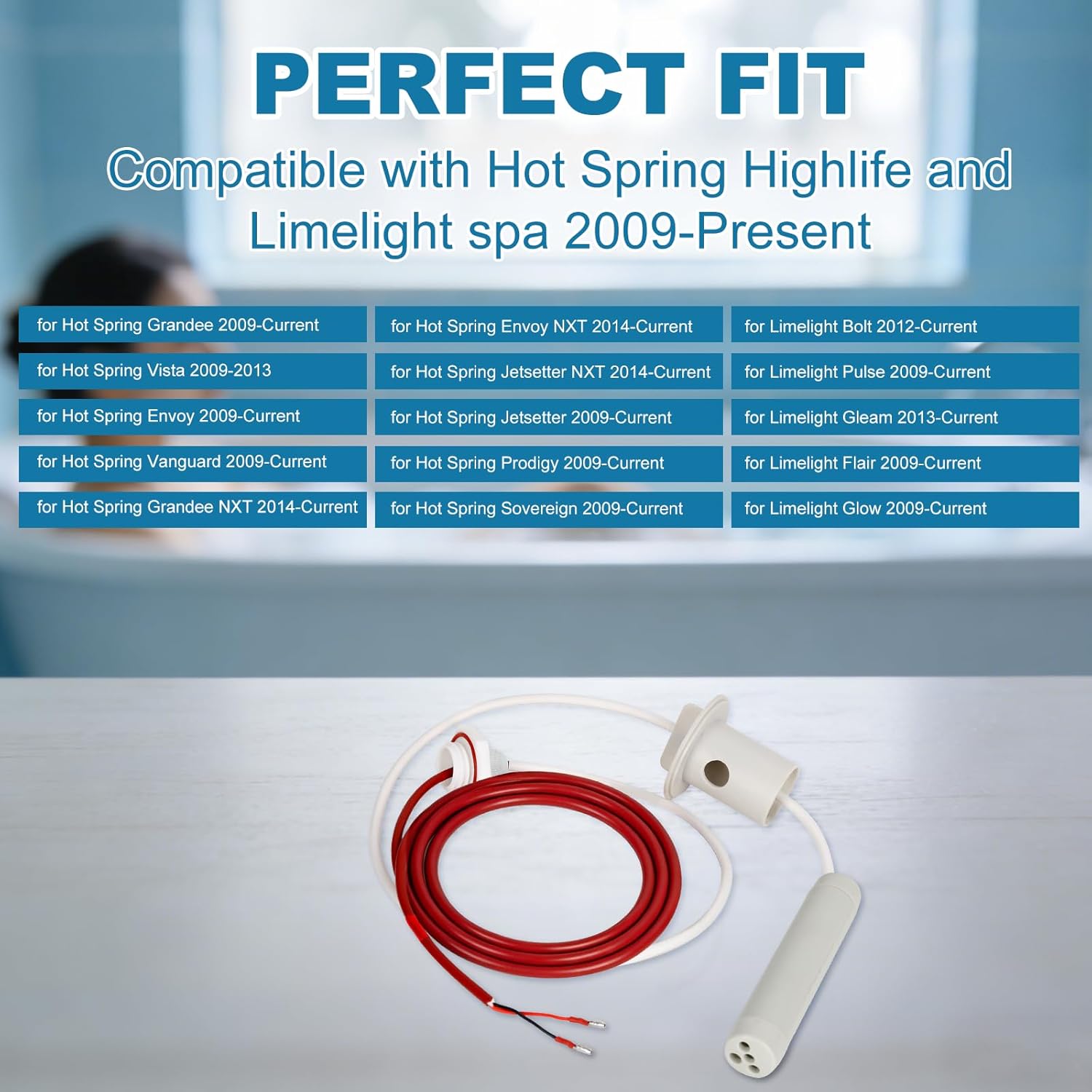 Salt Cell Replacement 76078 Compatible with Hot Spring Highlife and Limelight Spa 2009-Present, Gentle on Hair and Skin, Effortless Installation