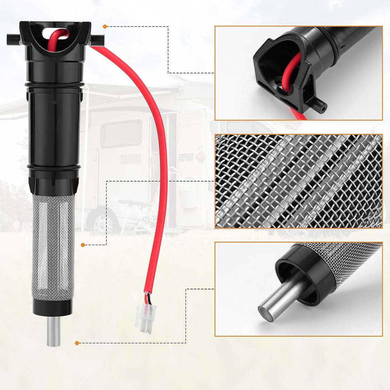 Electric Antifreeze Kit for Truma AquaGo Comfort/Plus - Zhongqi Global Trade